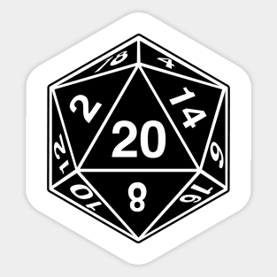 nat 20 Sticker